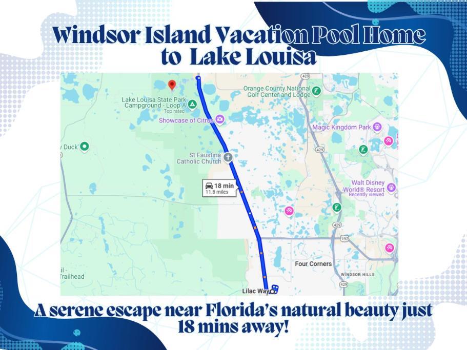 Windsor Island Vacation Pool Home Давенпорт Экстерьер фото